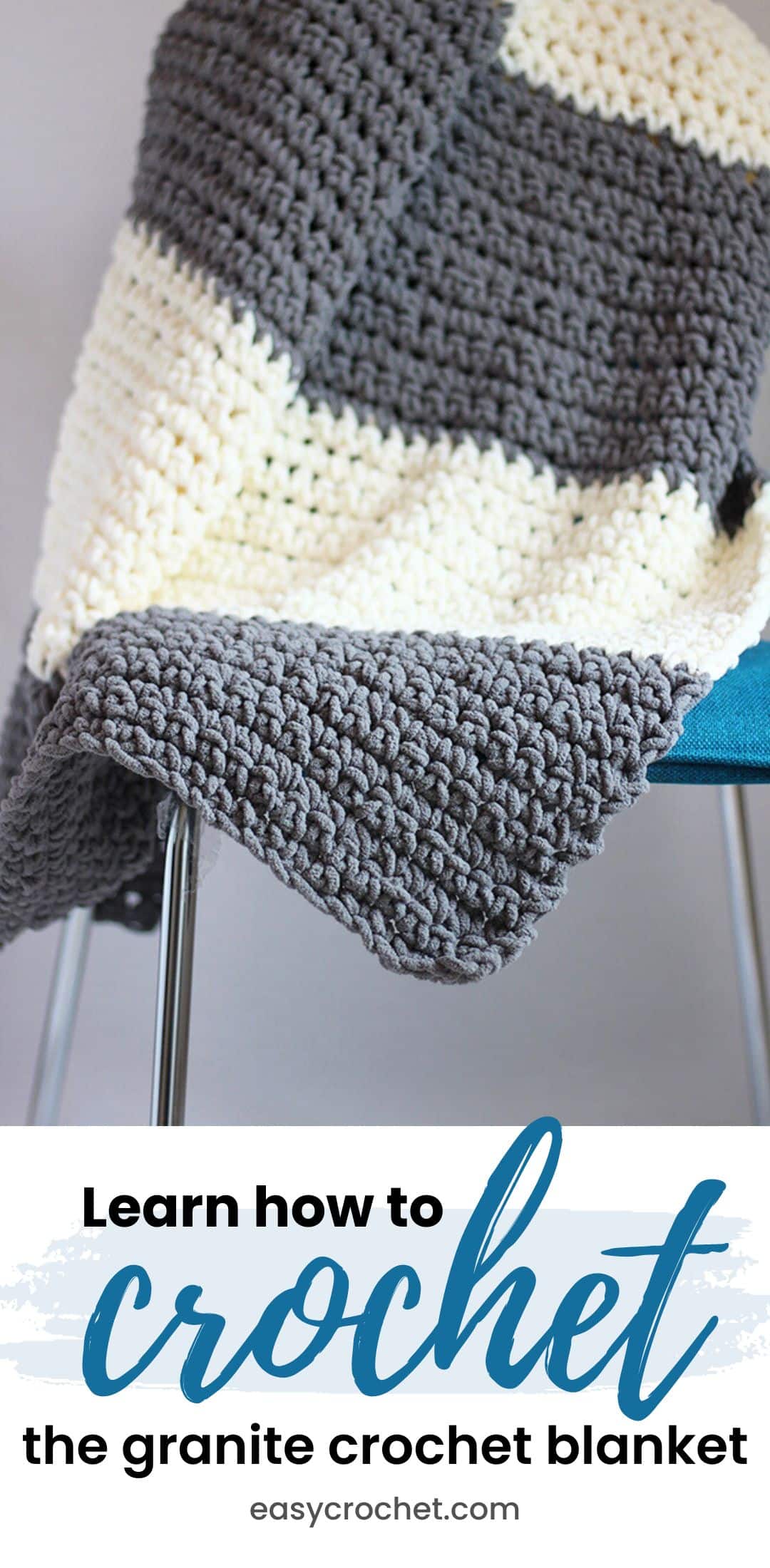 granite crochet blanket pattern from easycrochet.com