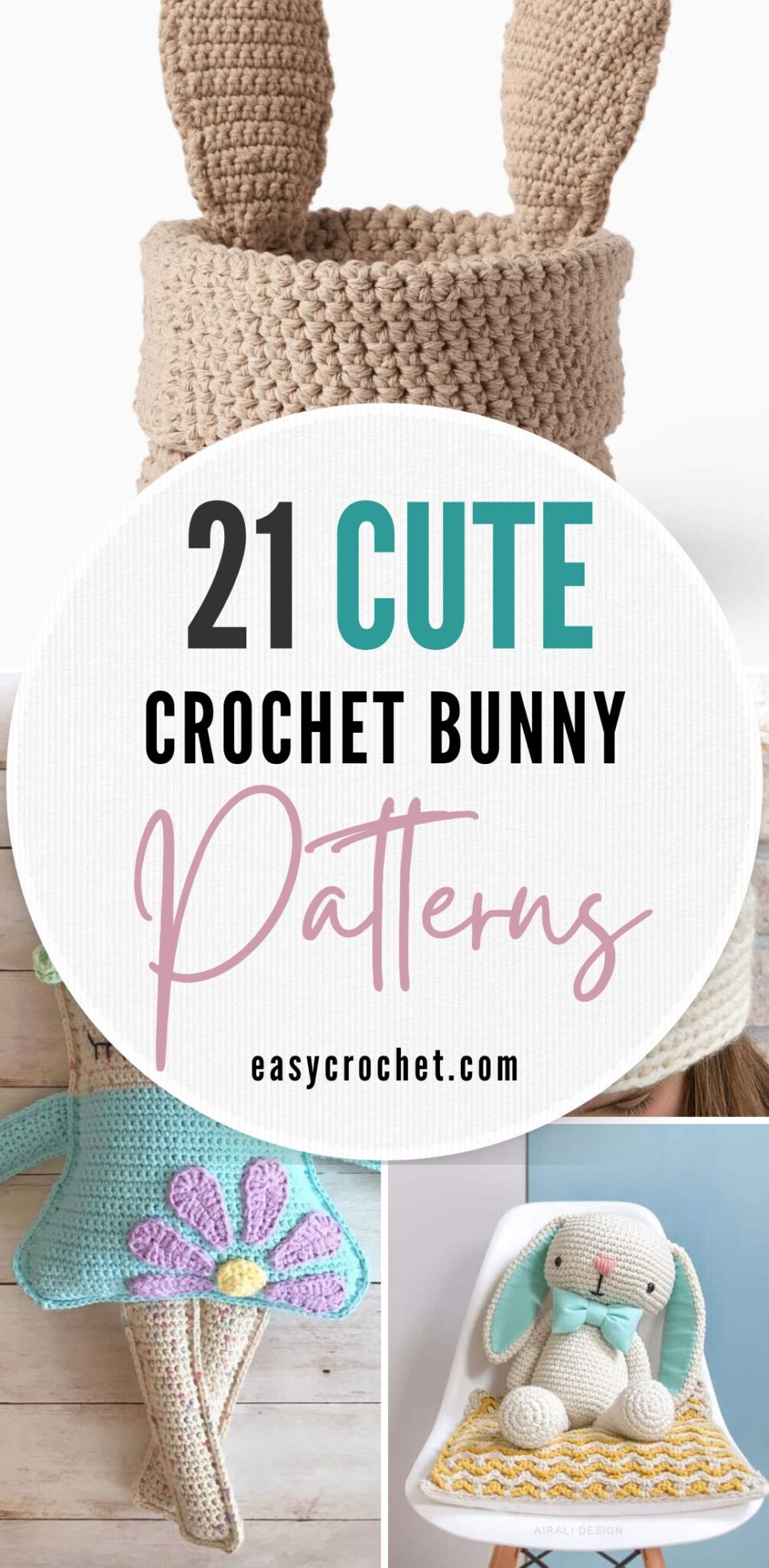 21 Adorable and Free Bunny Crochet Patterns for Easter Easy Crochet
