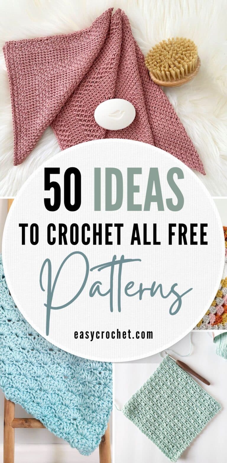 50 Easy Crochet Ideas For When You Can’t Make Up Your Mind