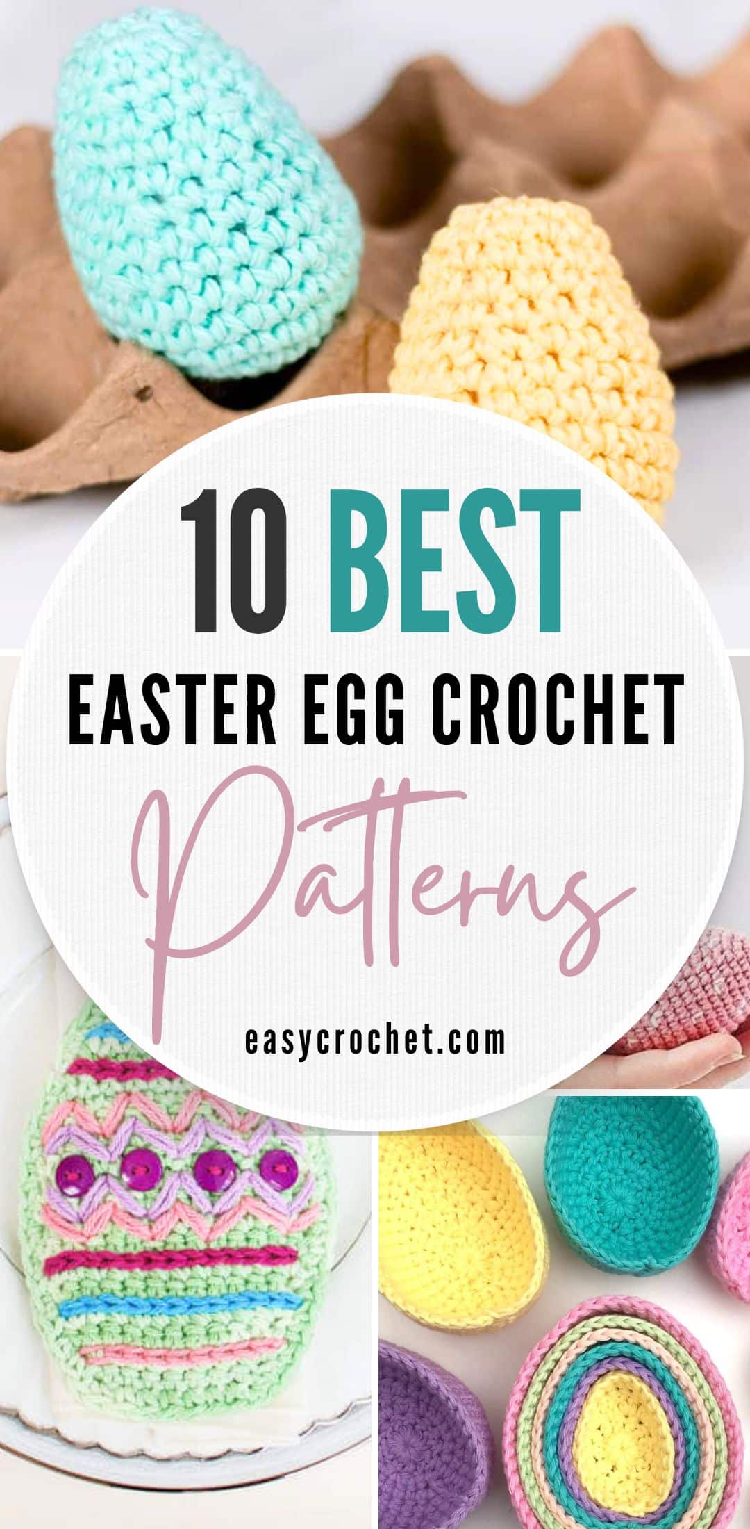 crochet easter egg pattern collection