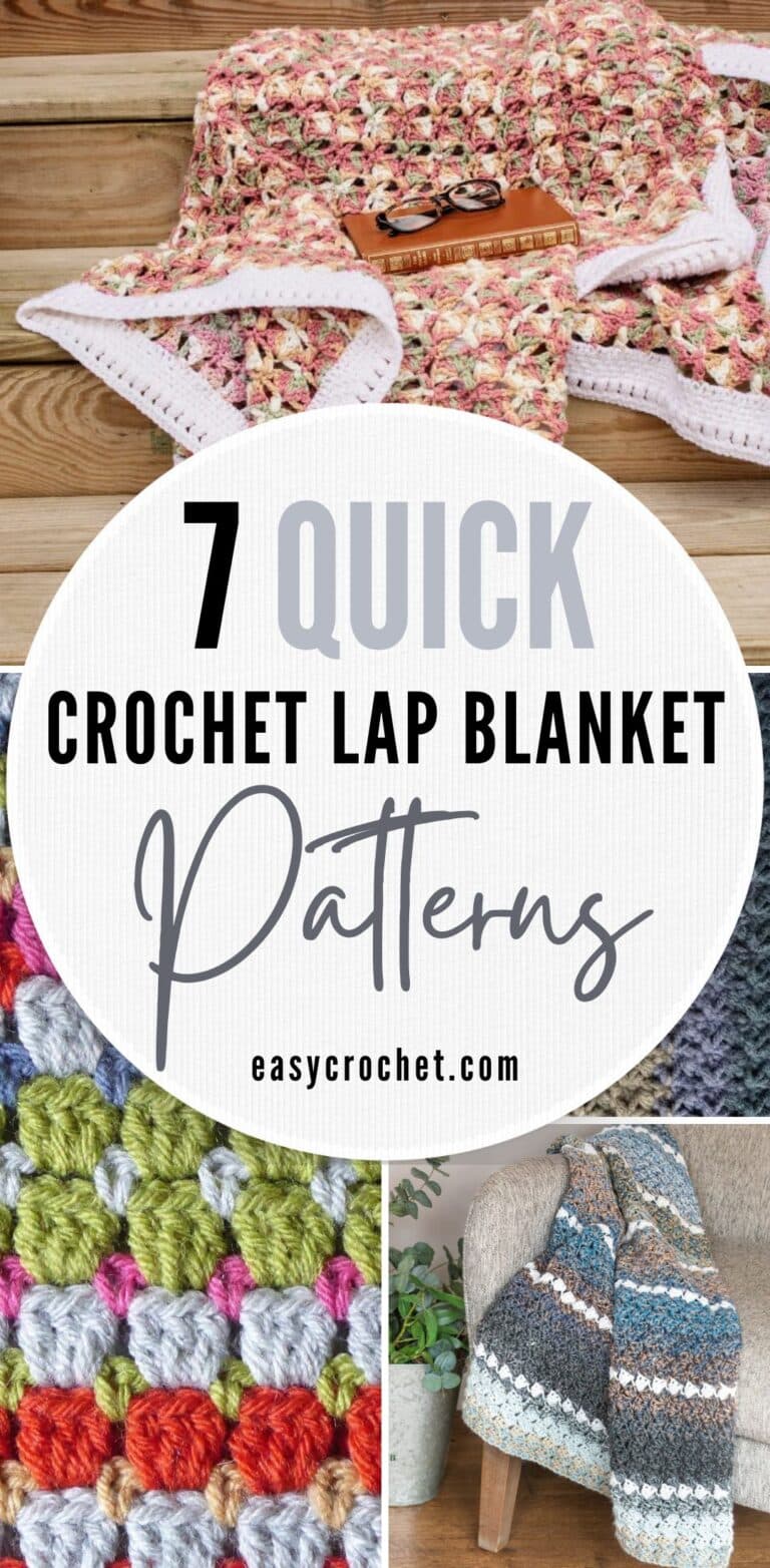 7 Free Crochet Lap Blanket Patterns