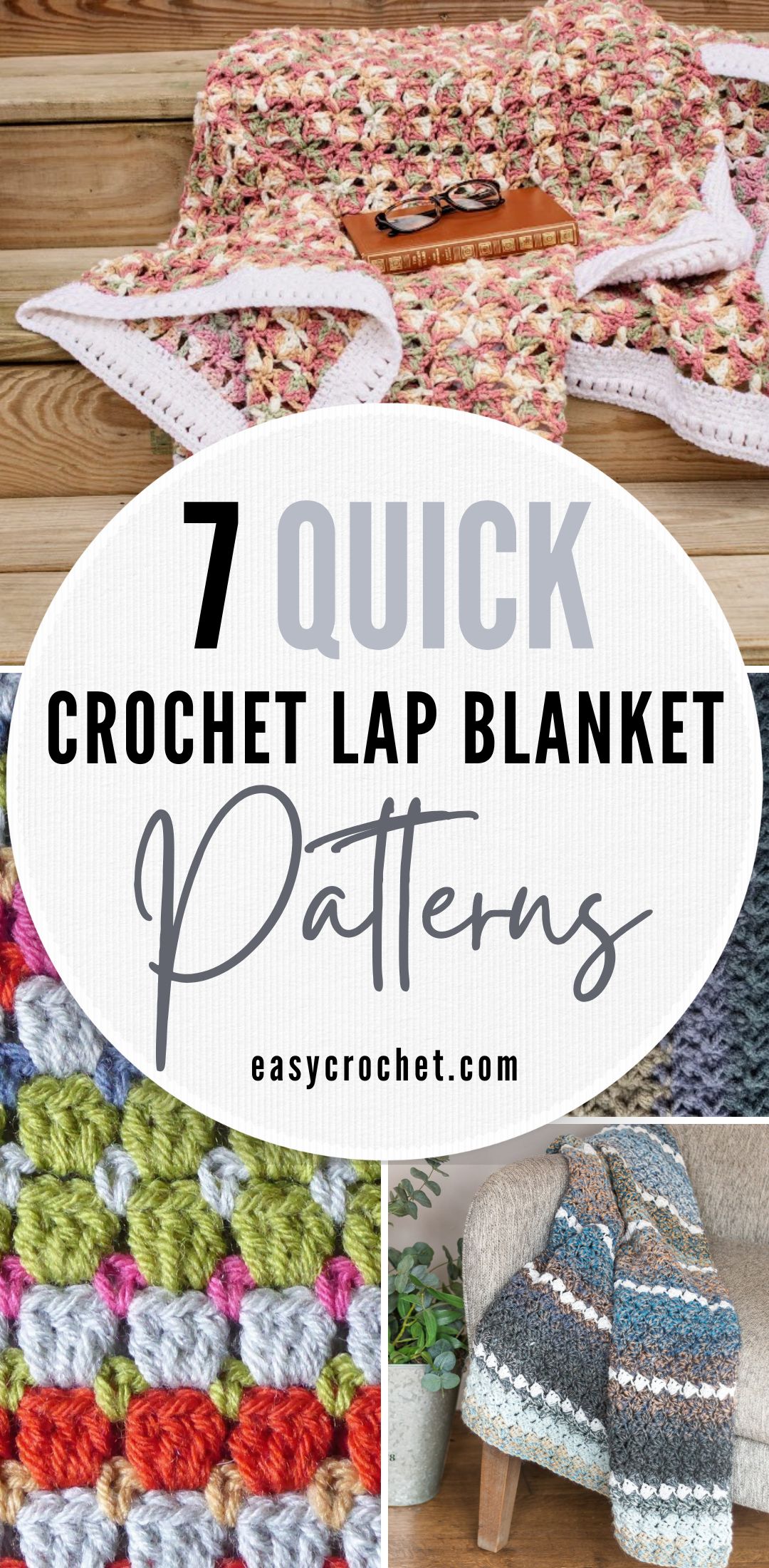 7 Free Crochet Lap Blanket Patterns - Easy Crochet Patterns