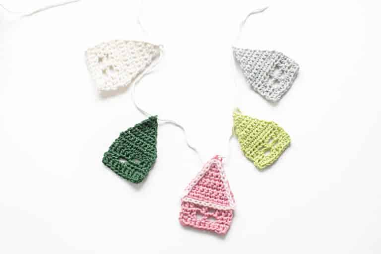 Crochet House Garland