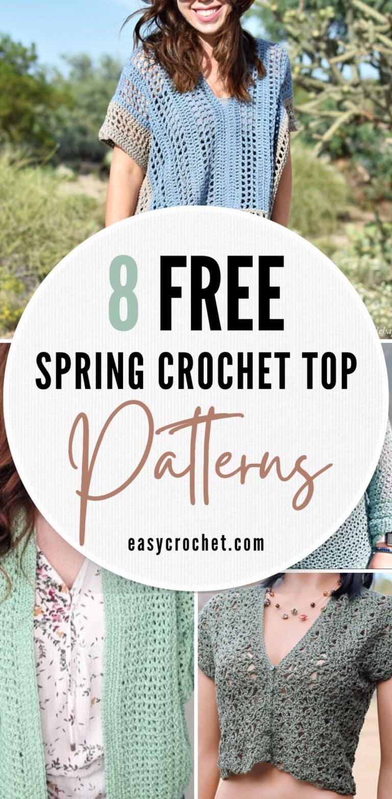 8 Favorite Spring Crochet Tops