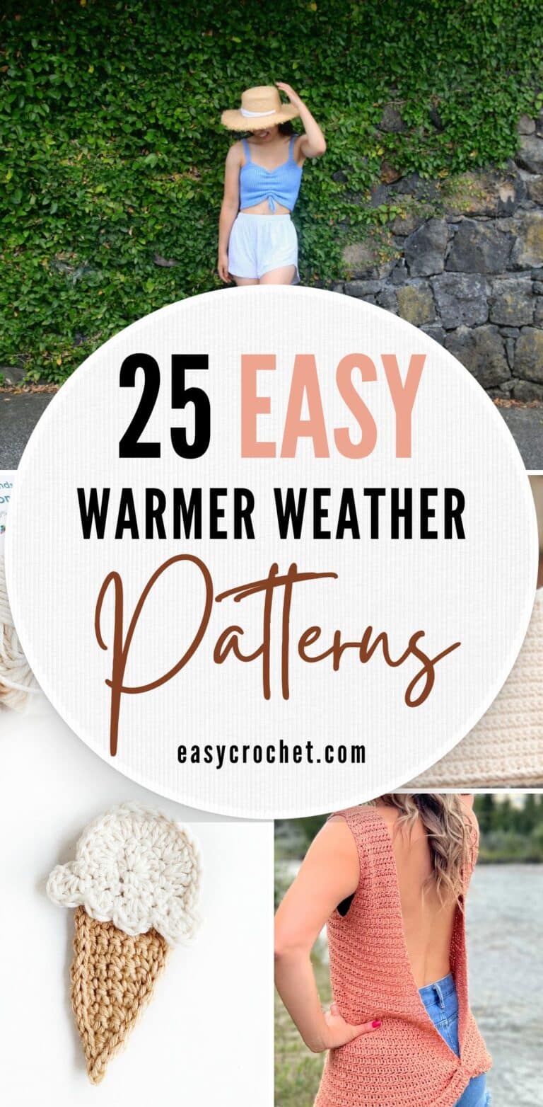 25 Warm Weather Crochet Patterns To Make
