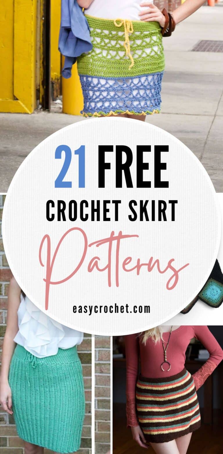 21 Crochet Skirt Patterns