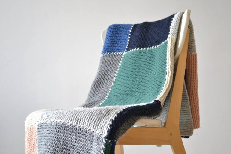 Block Blanket Knit