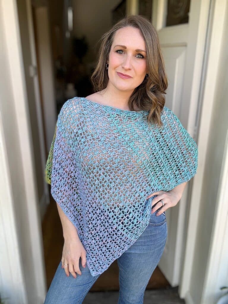 Faraway Lace Poncho