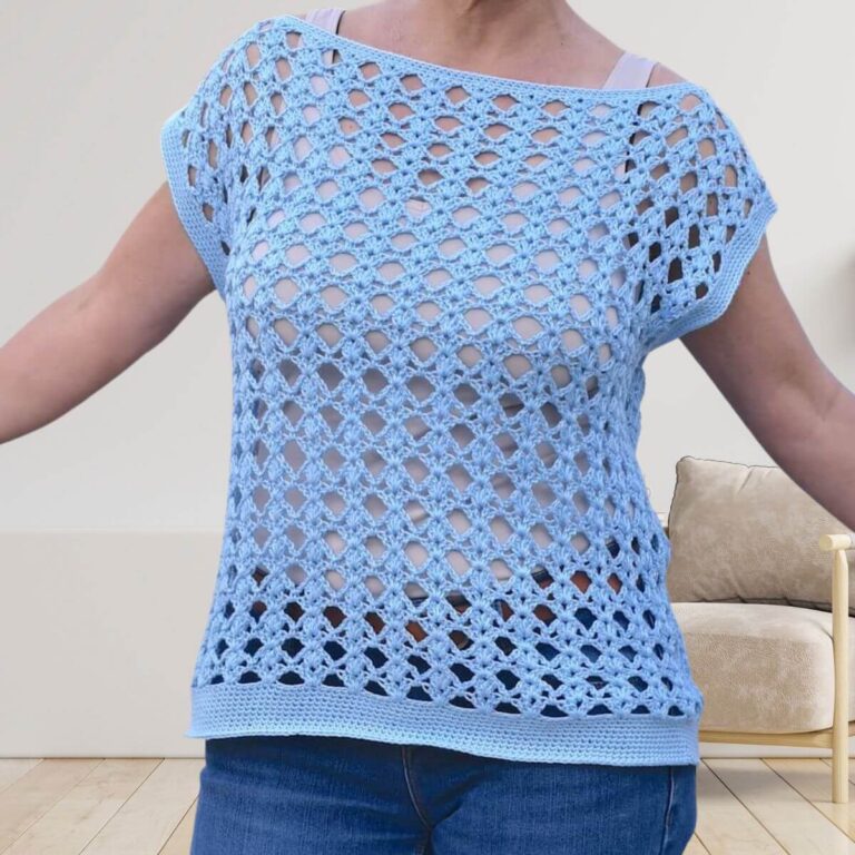 Lace Crochet Summer Top
