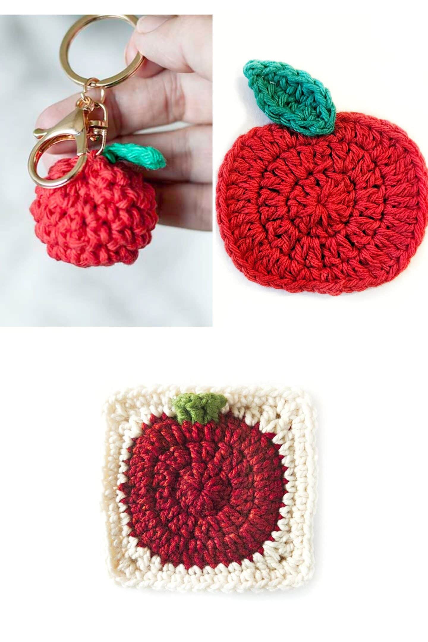 crochet apple patterns