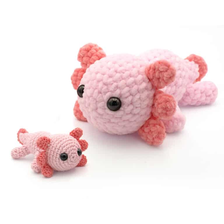 Free Axolotl Amigurumi Stuffie