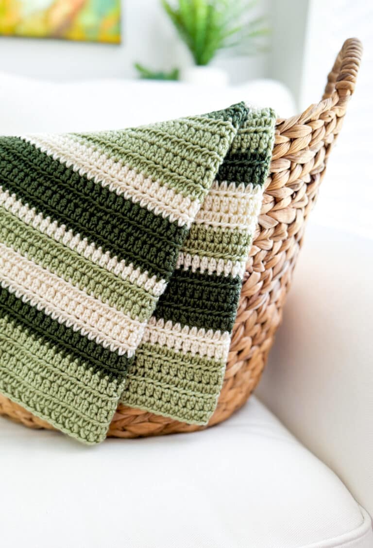 Quick Half Double Crochet Blanket