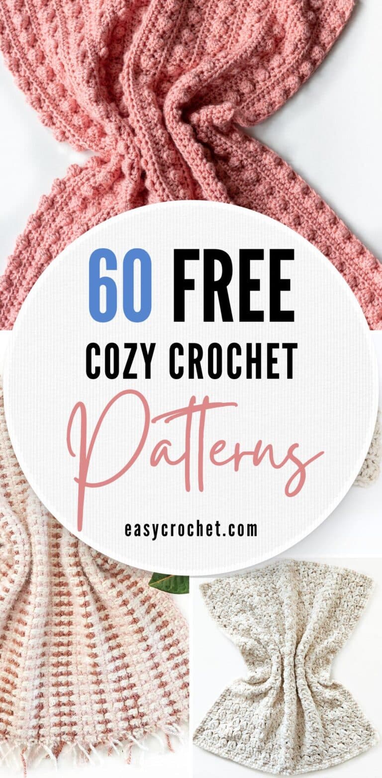 Easy Crochet Patterns That are All Cozy