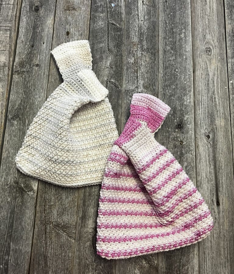 Easy Cotton Knot Bag Pattern