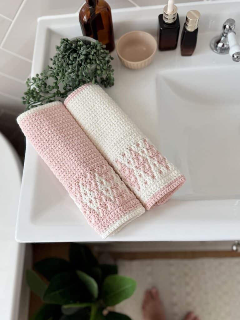 Wildflower Washcloth 4