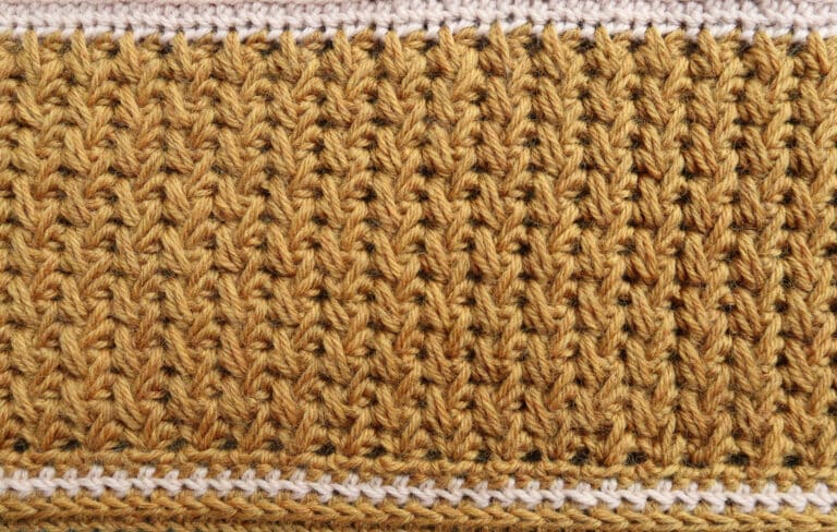 Feathers Crochet Blanket Stripe Pattern