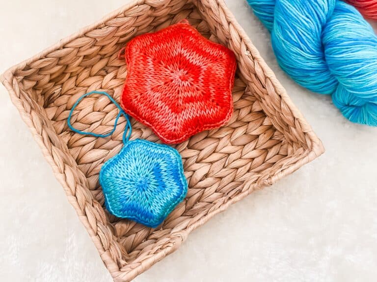 Sheba Crochet Star Ornament