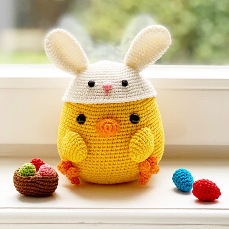 Charlie the Easter Bunny Chick Amigurumi